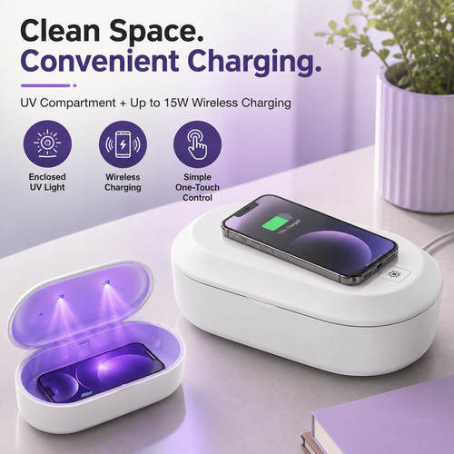 Sanitiser box wireless - uv,